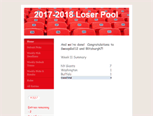 Tablet Screenshot of losernation.org